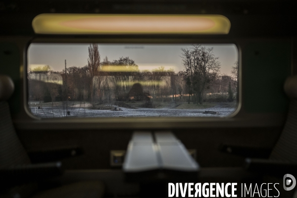 Paysage vu du train.