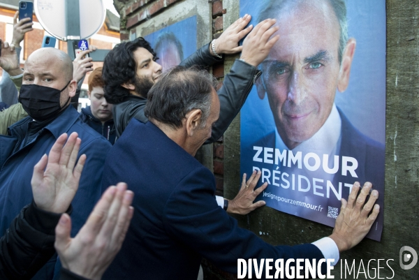 Déplacement d Eric ZEMMOUR dans les Hauts-de-France