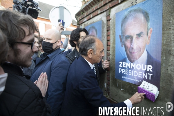 Déplacement d Eric ZEMMOUR dans les Hauts-de-France