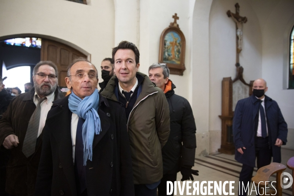 Déplacement d Eric ZEMMOUR dans les Hauts-de-France