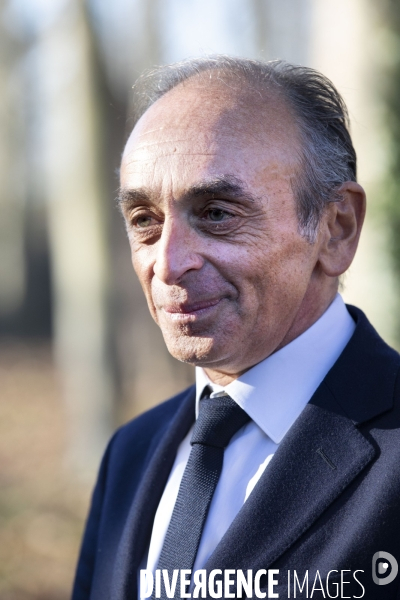 Déplacement d Eric ZEMMOUR à Villers-Cotterêts