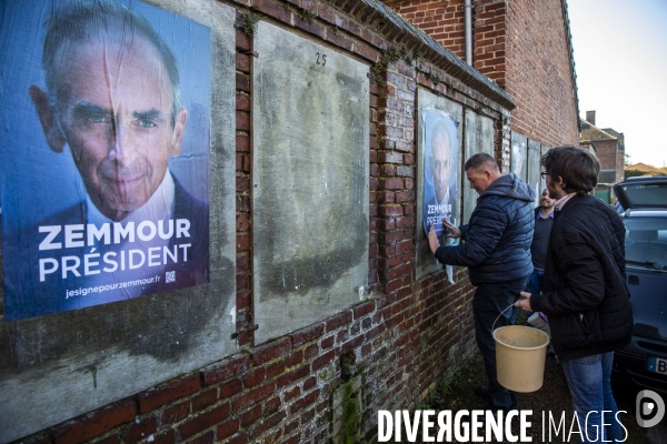 Déplacement d Eric ZEMMOUR dans les Hauts-de-France