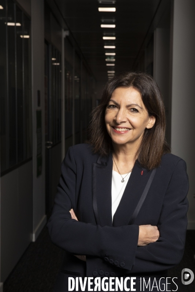 Anne HIDALGO, interview à son QG de campagne pour l élection présidentielle 2022