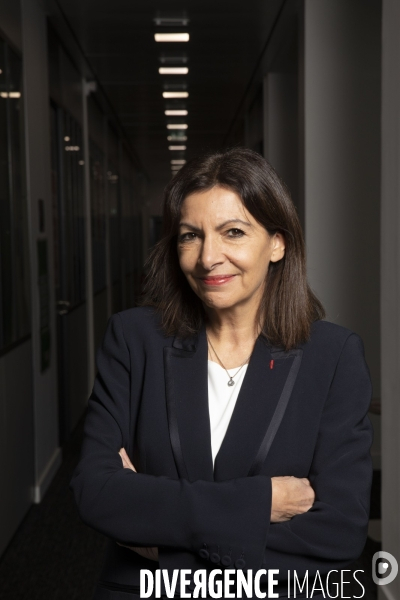 Anne HIDALGO, interview à son QG de campagne pour l élection présidentielle 2022