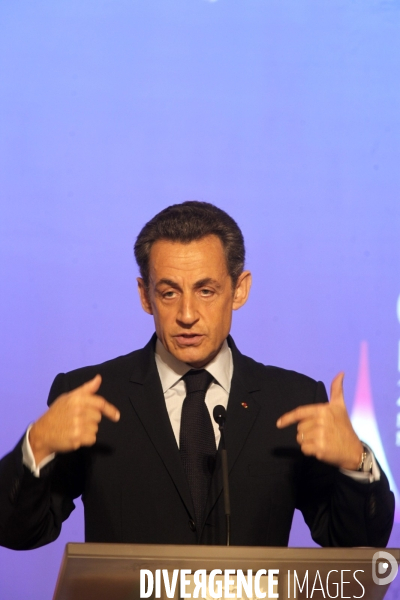 Conférence de presse de NICOLAS SARKOZY, présentation de la présidence française du G8 et du G 20