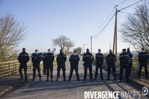 Manifestation contre les bassines a mauze-sur-le-mignon.