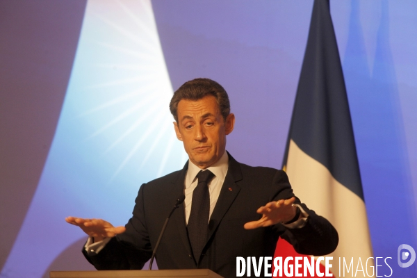 Conférence de presse de NICOLAS SARKOZY, présentation de la présidence française du G8 et du G 20