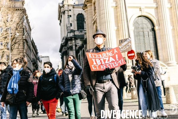 Manifestation des enseignants et des personnels de l Education nationale 20012022