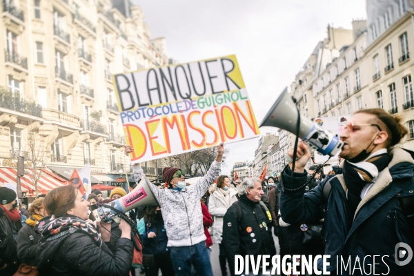 Manifestation des enseignants et des personnels de l Education nationale 20012022