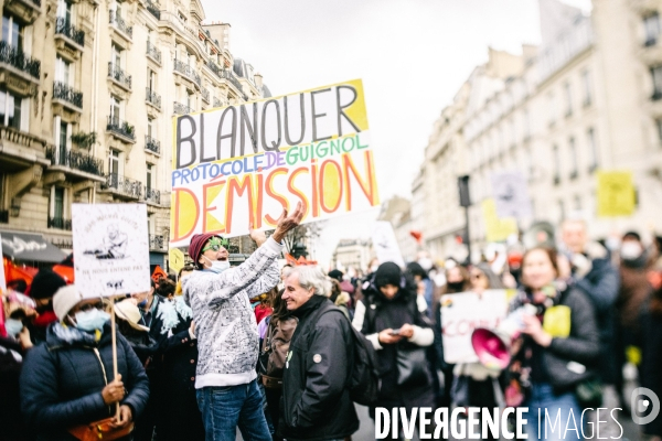 Manifestation des enseignants et des personnels de l Education nationale 20012022