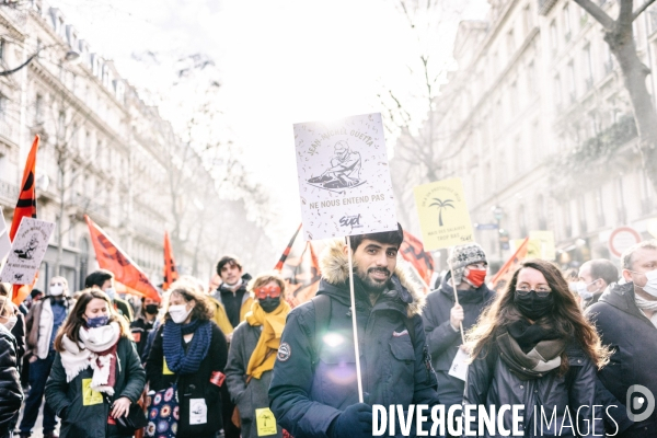 Manifestation des enseignants et des personnels de l Education nationale 20012022