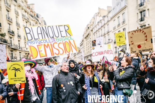 Manifestation des enseignants et des personnels de l Education nationale 20012022