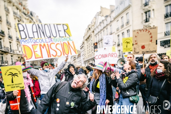 Manifestation des enseignants et des personnels de l Education nationale 20012022