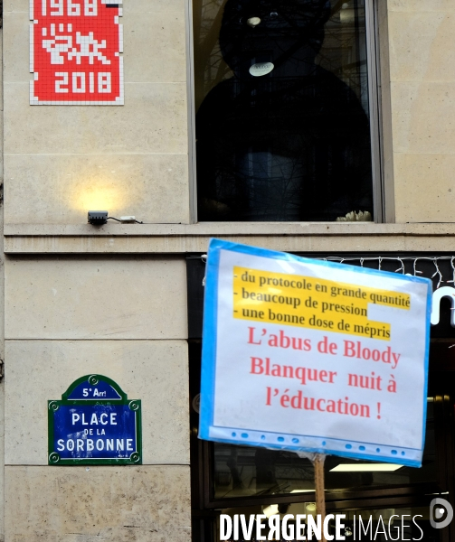 Manifestation des enseignants, des personnels de l education nationale et des organisations de parents d éleves