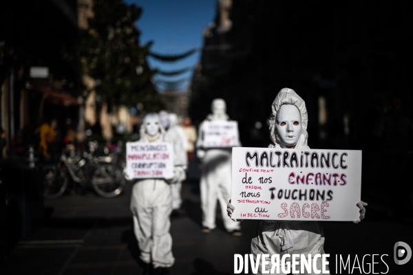 Toulouse : manifestation anti vax