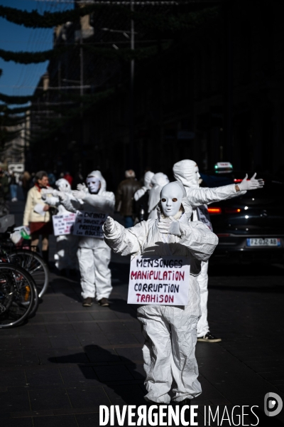 Toulouse : manifestation anti vax