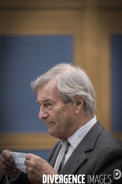 Audition de Vincent Bolloré au Sénat