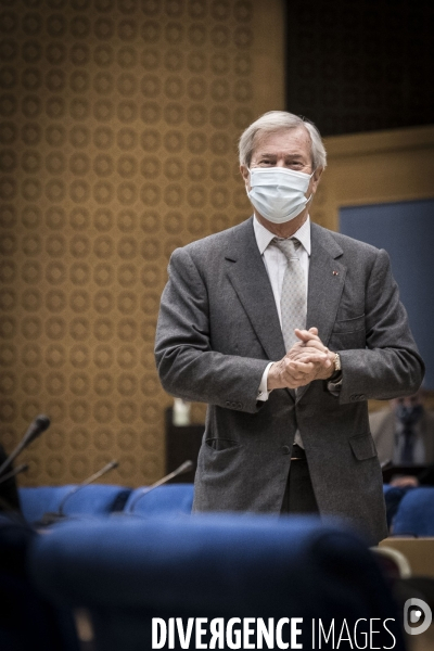 Audition de Vincent Bolloré au Sénat