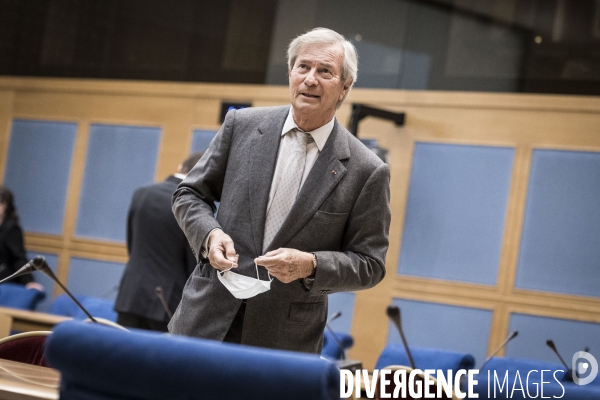 Audition de Vincent Bolloré au Sénat