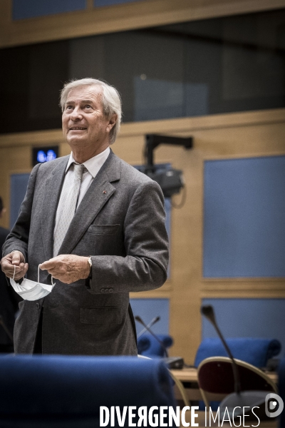 Audition de Vincent Bolloré au Sénat