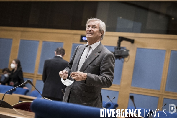 Audition de Vincent Bolloré au Sénat