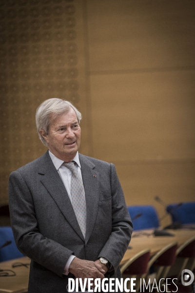 Audition de Vincent Bolloré au Sénat