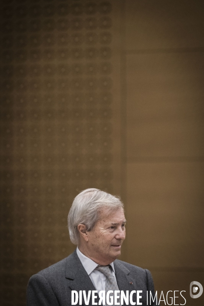 Audition de Vincent Bolloré au Sénat