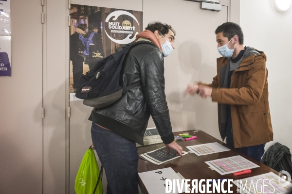 Nuit de la solidarité à Montpellier