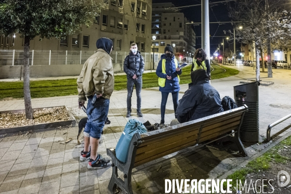 Nuit de la solidarité à Montpellier