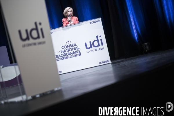 Valerie Pecresse devant le conseil national de l UDI