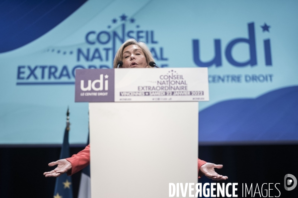 Valerie Pecresse devant le conseil national de l UDI