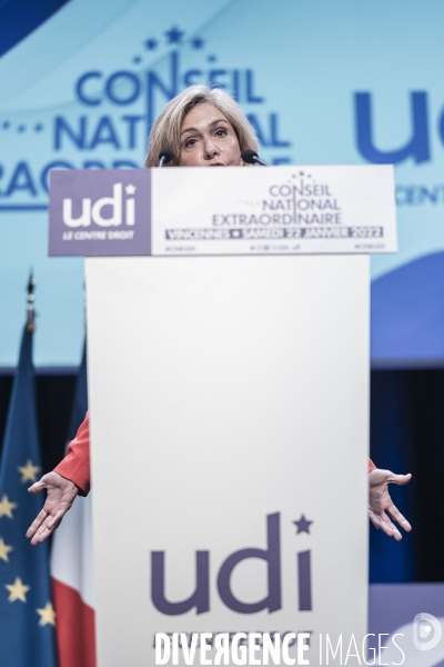 Valerie Pecresse devant le conseil national de l UDI