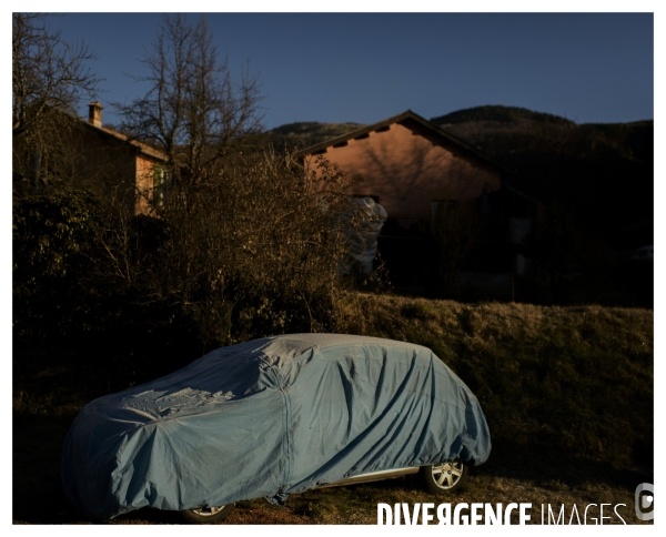 Le long de la Transbassealpine Digne Nice ( le rallye de Monte Carlo )