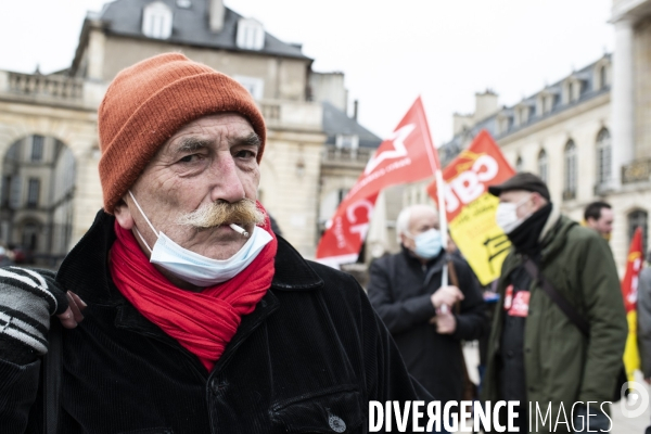 Portraits de manifestants - Intersyndicale