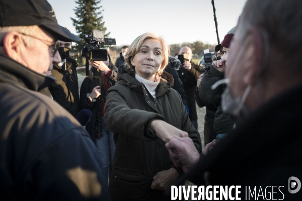 Déplacement de Valérie Pecresse dans le Doubs.