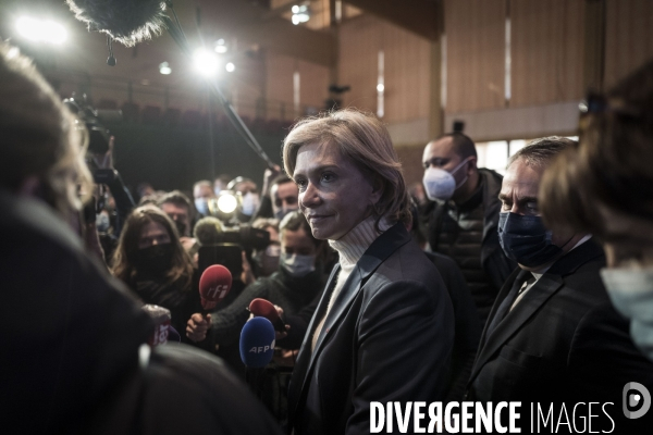 Déplacement de Valérie Pecresse dans le Doubs.