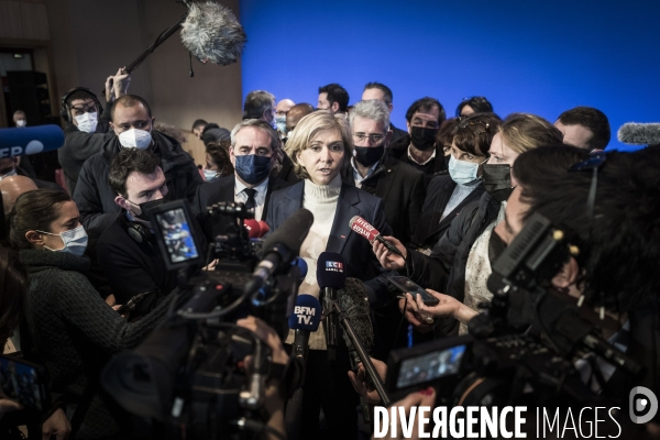 Déplacement de Valérie Pecresse dans le Doubs.