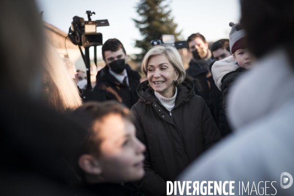 Déplacement de Valérie Pecresse dans le Doubs.