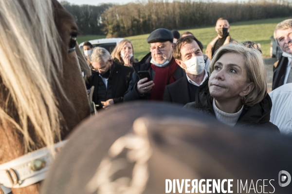 Déplacement de Valérie Pecresse dans le Doubs.