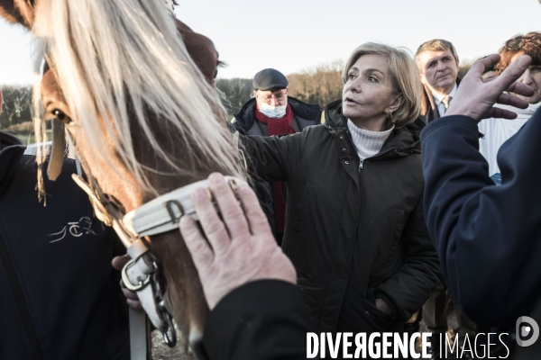 Déplacement de Valérie Pecresse dans le Doubs.