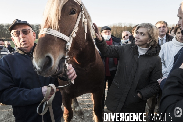 Déplacement de Valérie Pecresse dans le Doubs.