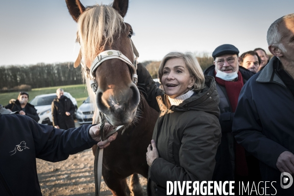 Déplacement de Valérie Pecresse dans le Doubs.