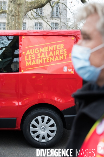 Manifestation pour le pouvoir d achat à Nantes