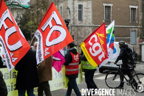 Manifestation pour le pouvoir d achat à Nantes