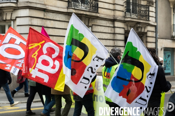 Manifestation pour le pouvoir d achat à Nantes