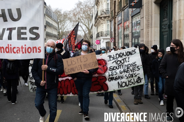 Manifestation pour le pouvoir d achat à Nantes