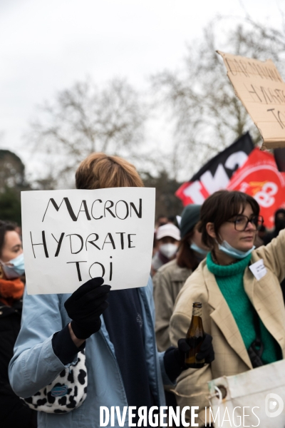 Manifestation pour le pouvoir d achat à Nantes