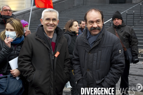 Manifestation interprofessionnelle pour exiger l augmentation des salaires