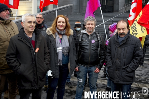 Manifestation interprofessionnelle pour exiger l augmentation des salaires