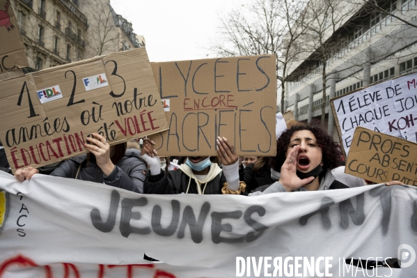 Mobilisation pour l école, les salaires et l emploi